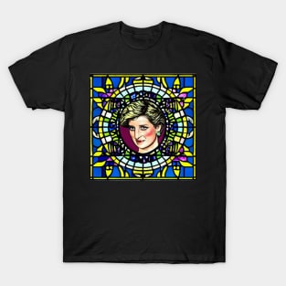 Princess Diana Stained Glass T-Shirt